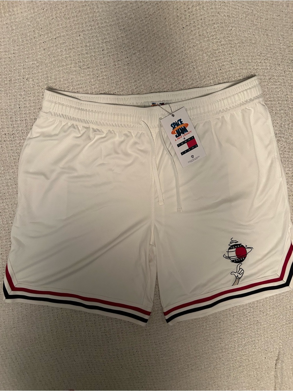 NWT XXL A New Legacy Space Jam X Tommy Hilfiger Jeans Basketball Shorts